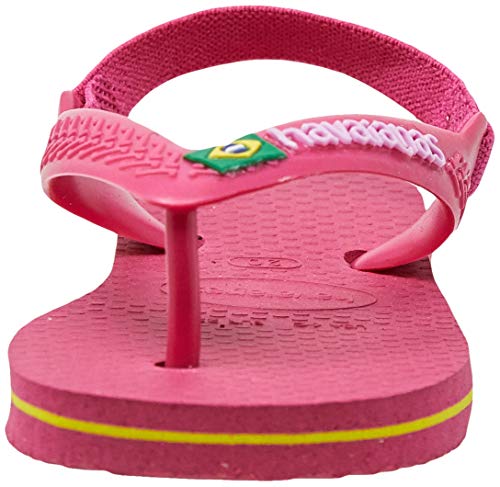 Chinelo Brasil Logo, Havaianas, Bebê Unissex, Tulipa, 20