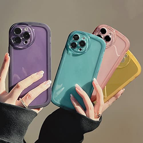 Coque silicone jaune iPhone 14 Pro Max anti-rayures pour éviter les bris