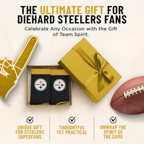 For Bare Feet NFL Unisex Mvp Crew Sock Nfl Large - Image 6