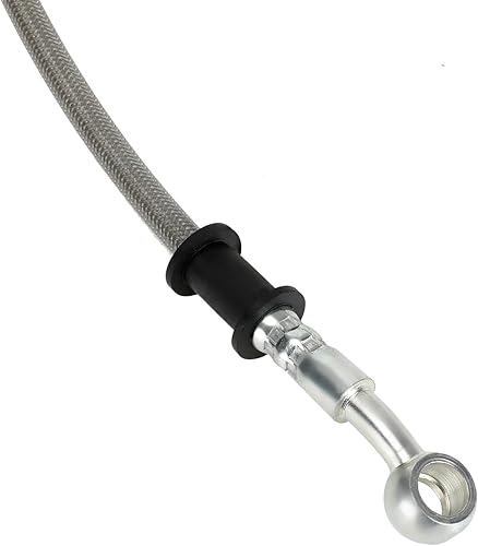 Miniatura 5 de HIAORS 86 "manguera de freno hidráulico trenzada de acero inoxidable para GY6 Kazuma Sunl Taotao Roketa Jonway Scooter ciclomotor ATV Dirt Bike Go