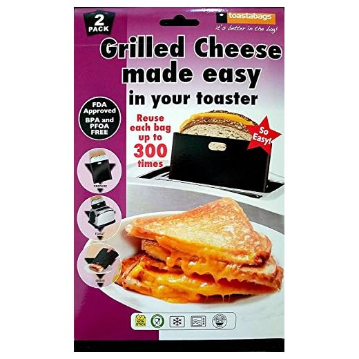 KitchenCraft – Juego de 2 Bolsas Reutilizables para Sándwiches, Revestimiento Antiadherente, Plástico, Color Negro, 20,5 x 14,5 cm