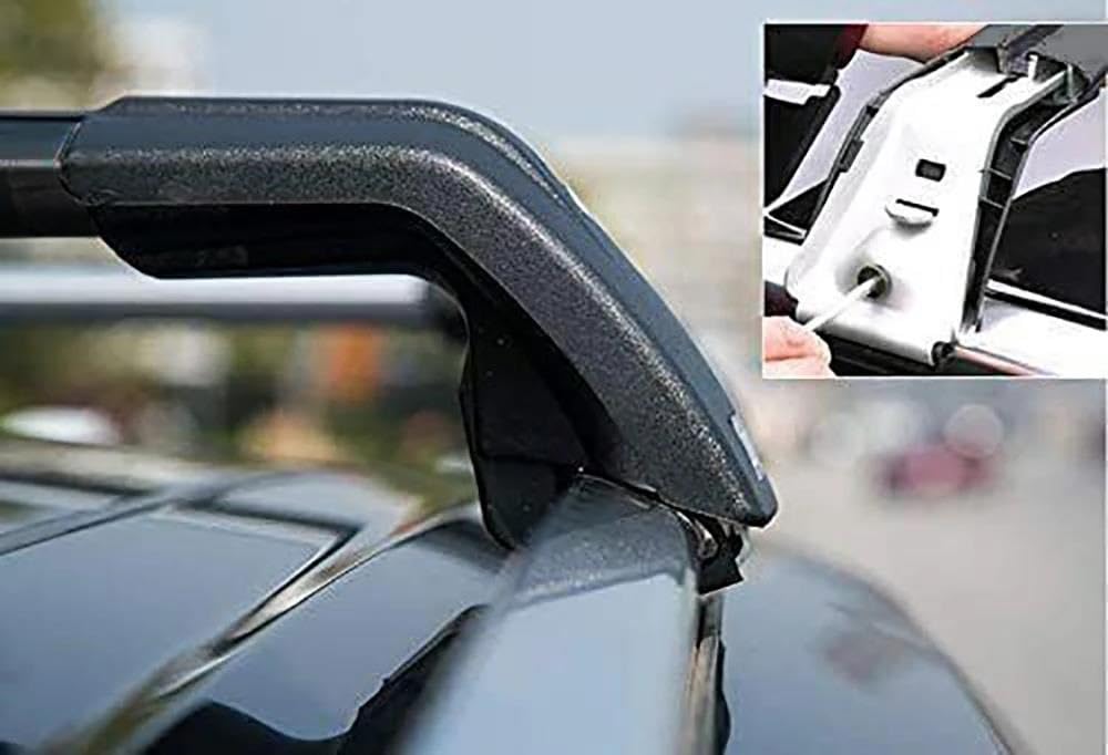 Portabagagli Da Tetto 2 Pezzi Per BMW Per X1 U11 2023-2025 Barre Trasversali Portapacchi In Lega Di Alluminio Serratura Per Trasporto Bagagli