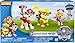 Spin Master Paw Patrol Action Pup 3pk Online Exclusive 1 (Marshall, Rubble, Skye) - Kits de Figuras de Juguete para niños (Rubble, Skye), 3 año(s),, Niño/niña, Animales, Patrulla Canina, China
