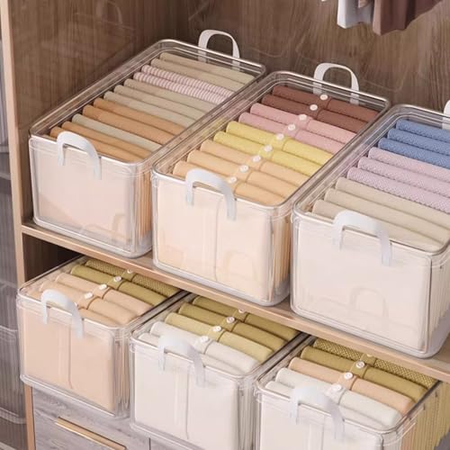 Boîte de rangement robuste PVC transparent pour petits objets et voyage - 8