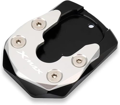 Miniatura 4 de Kickstand Extension Pad for Yam&aha XMAX300 XMAX300 X-MAX 300 X-MAX300 2023 + Motorcycle CNC Kickstand Foot Side Stand Extension Pad Support Plate