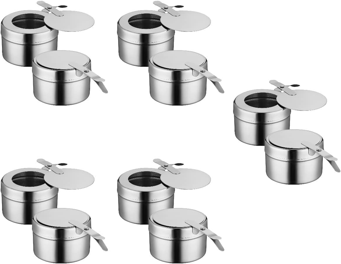 Support de carburant en acier inoxydable haut de gamme avec couvercle protecteur pour buffet