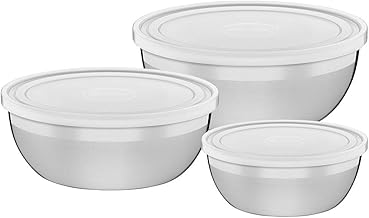 Jogo De Potes Tramontina Freezinox Em Aço Inox Com Tampa Plástica 3 Peças Tramontina Inox Jg.aco Inox 3 Pcs.c/tp.freezinox