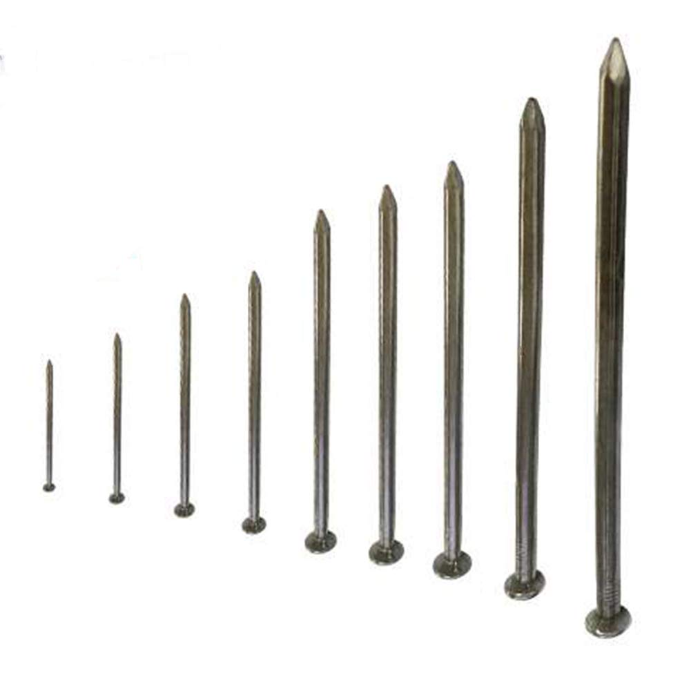 Pasadotes De Acero Brillante Kayfast – Tachuelas Y Clavos Para Tablero Duro (15-50mm)