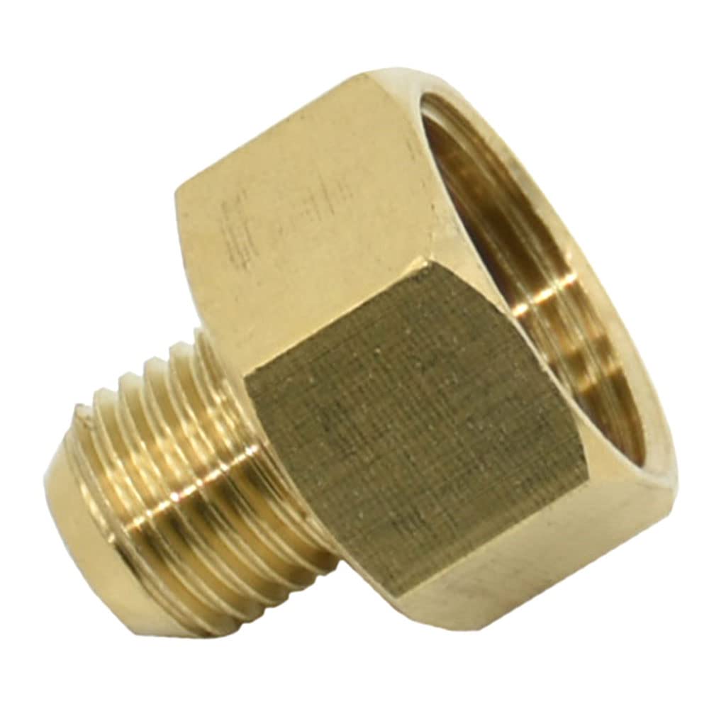 Set 2 Raccordi Per Idropulitrice In Ottone ZONADAH - M22 Femmina E Maschio Con Attacco Rapido 3/8" - Girevoli 360°
