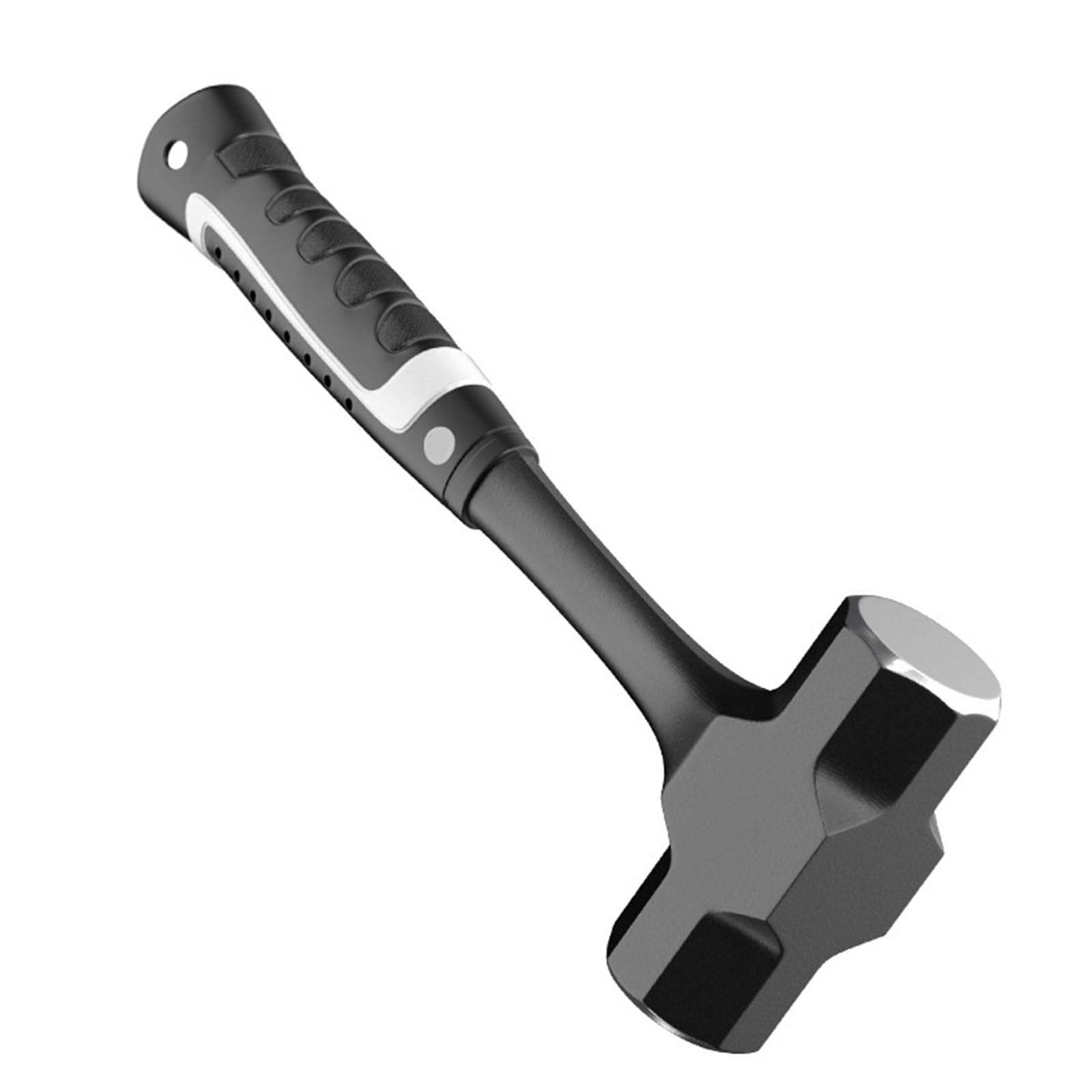 Hdoytxxm 4Lb Carbon Steel Hammer Professional Electrician Carpentry Work Accessories Multifunctional Tool Octagonal Nonslip Handle