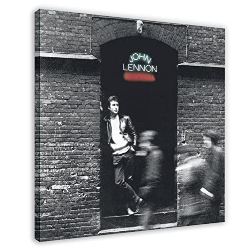 Poster sur toile John Lennon Rock ‘N’ Roll pour décoration de chambre à coucher, paysage sportif, décoration de bureau, chambre – 70 x 70 cm - Les Beatles, Paul McCartney, John Lennon, RIngo Starr, George Harrison Poster sur toile John Lennon Rock 'N' Roll pour décoration de chambre à coucher, paysage sportif, décoration de bureau, chambre - 70 x 70 cm