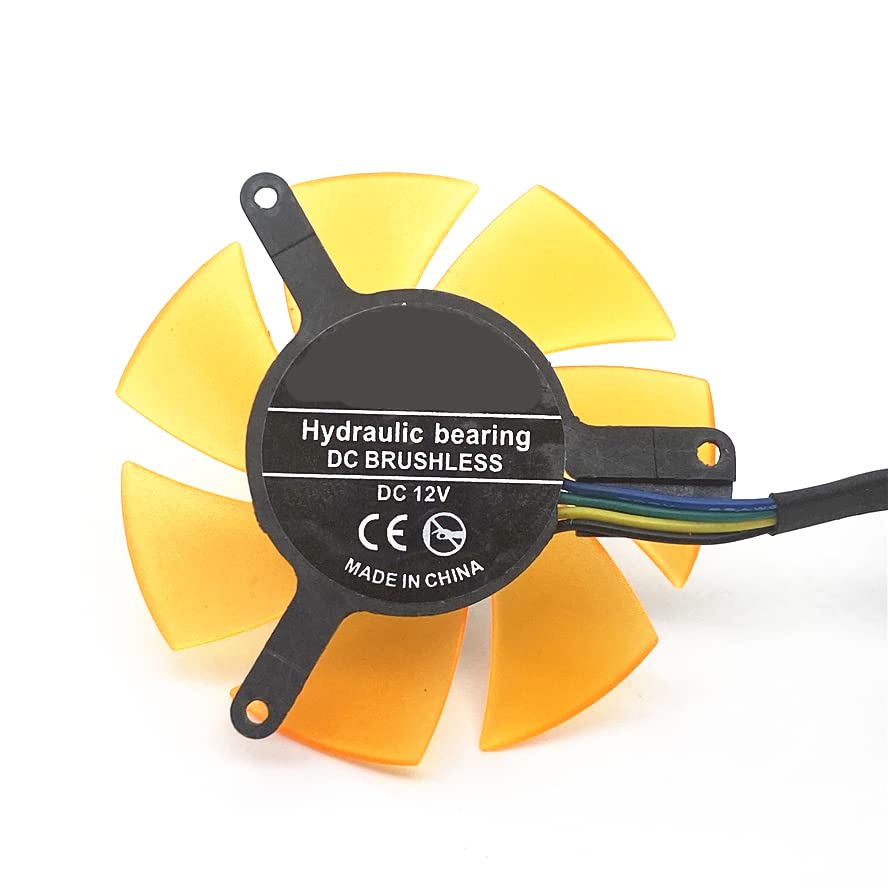 45MM 47MM Graphics Card Fan Blade 45MM Diameter 39mm Hole Pitch 12V 4pin