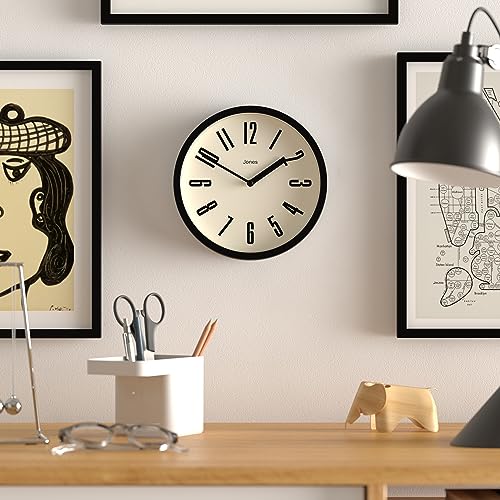 Jones Clocks Hot Tub Wall Clock Small Round Clock Retro Wall Clock