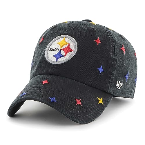 Gorra ajustable unisex negra Pittsburgh Steelers miniatura 1