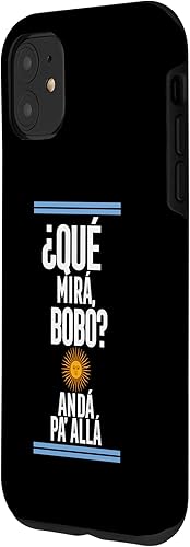 Miniatura 2 de Funda para iPhone 11 Qué Miras Bobo - Mirabobo Quemira Mirá
