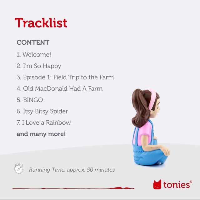 Amazon.com: Tonies Ms. Rachel Audio Toy Figurine : Toys & Games