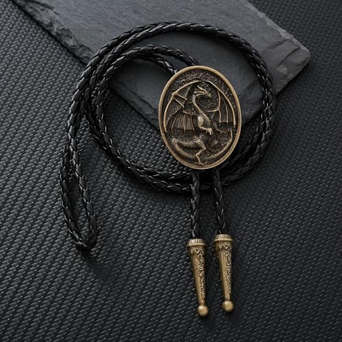 Image of Bolo Tie for Men Women Western Cowboy Bolo Tie Heart Necktie Cowboy Carter Fan