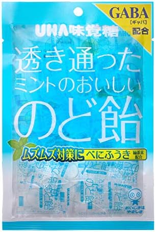 Amazon Co Jp Uha味覚糖 透き通ったミントのおいしいのど飴 g 5個 食品 飲料 お酒