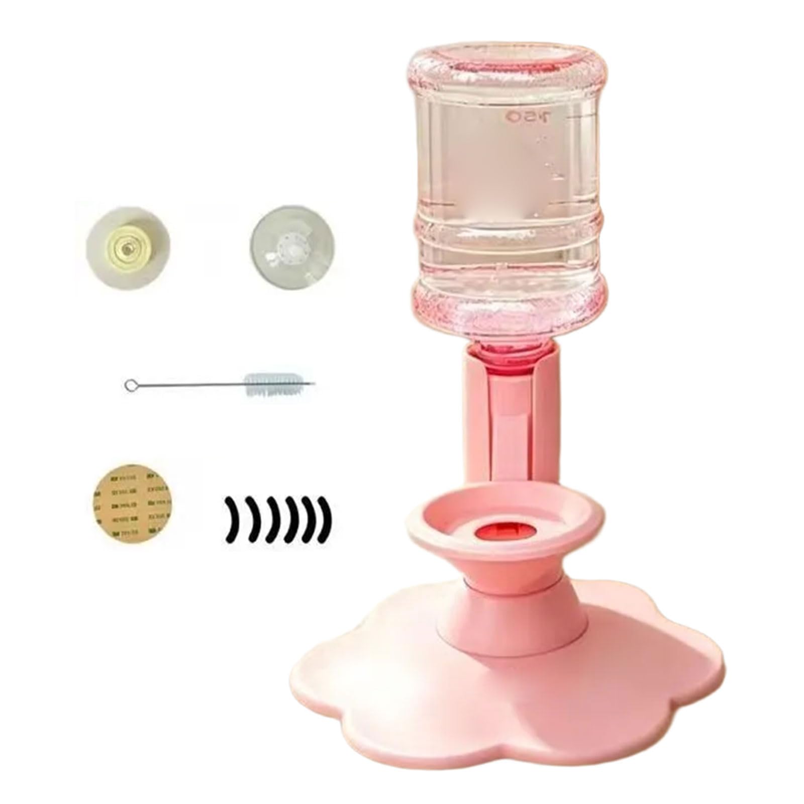 Dispensador de Agua felino sin Filtro Permite Recarga, Purple