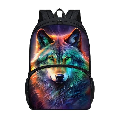 Sac à dos loup léger pour l'école et le quotidien des enfants