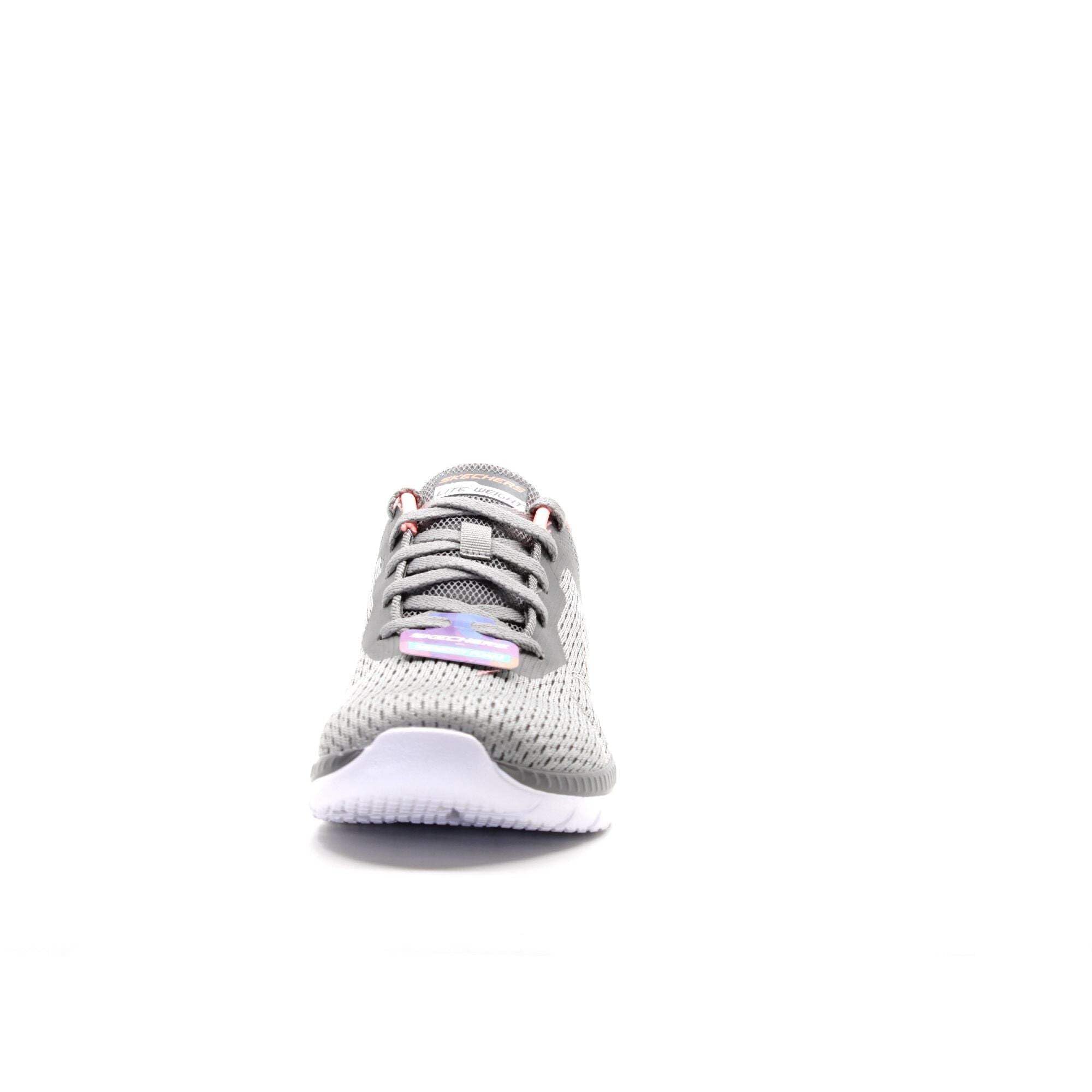Skechers Sneakers Donna Quick Path 12607/GYCL, Scarpe Sportive Casual, Colore Grigio EU 37