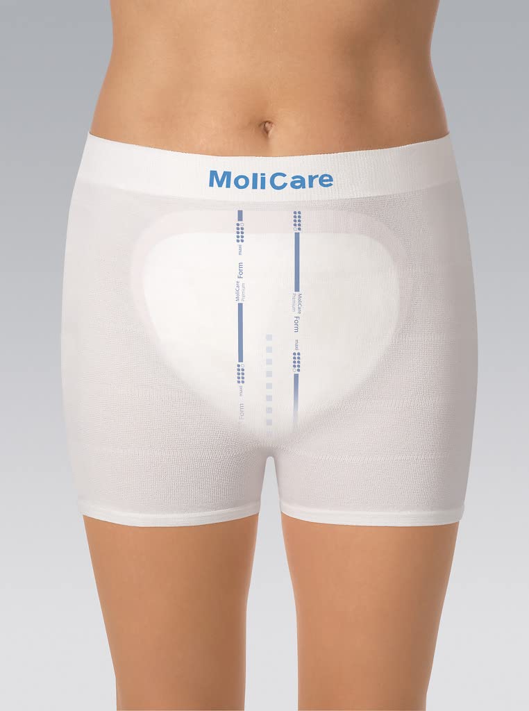 Molicare Forma premium 9 kropli, do najcięższego nietrzymania moczu: maksymalne bezpieczeństwo, dodatkowa ochrona przed wyciekiem i dyskrecja dla kobiet i mężczyzn, 4 x 16 sztuk