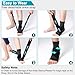 Consss Ankle Brace, Achilles & Plantar Fasciitis Relief Compression Sleeve, Foot Brace with Ankle Support Strap for Women and Men, Heel Protector Wrap for Pain, Tendonitis & Sprain XXL