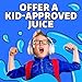 Capri Sun Fruit Punch Flavored 100% Juice Blend From Concentrate With Added Ingredient and Other Natural Flavor, 6 oz. Pouches, 40 Per Case
