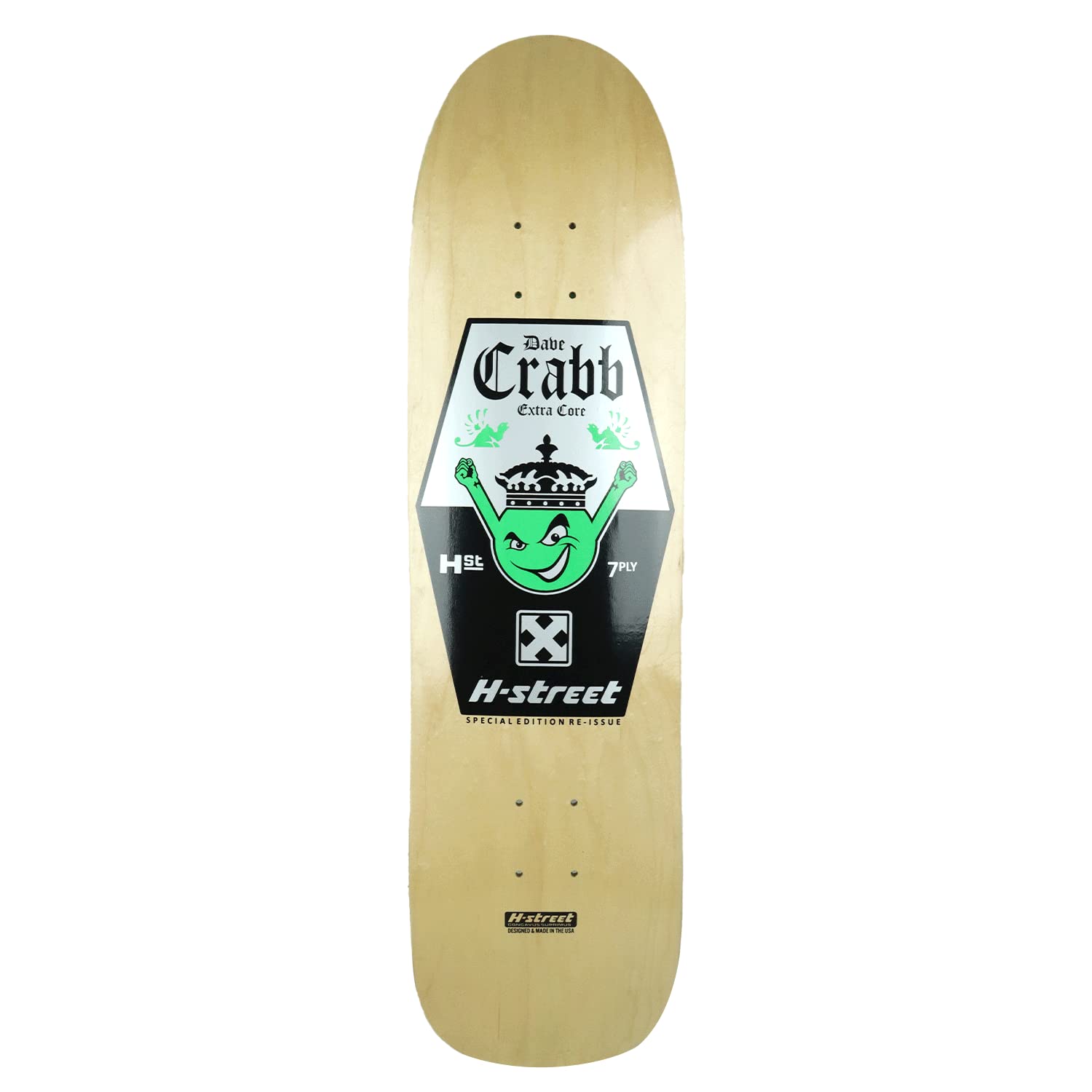 H-street スケートボードデッキ スケルトンデザイン8.75 H-street スケートボードデッキ スケルトンデザイン8.75 - メルカリ