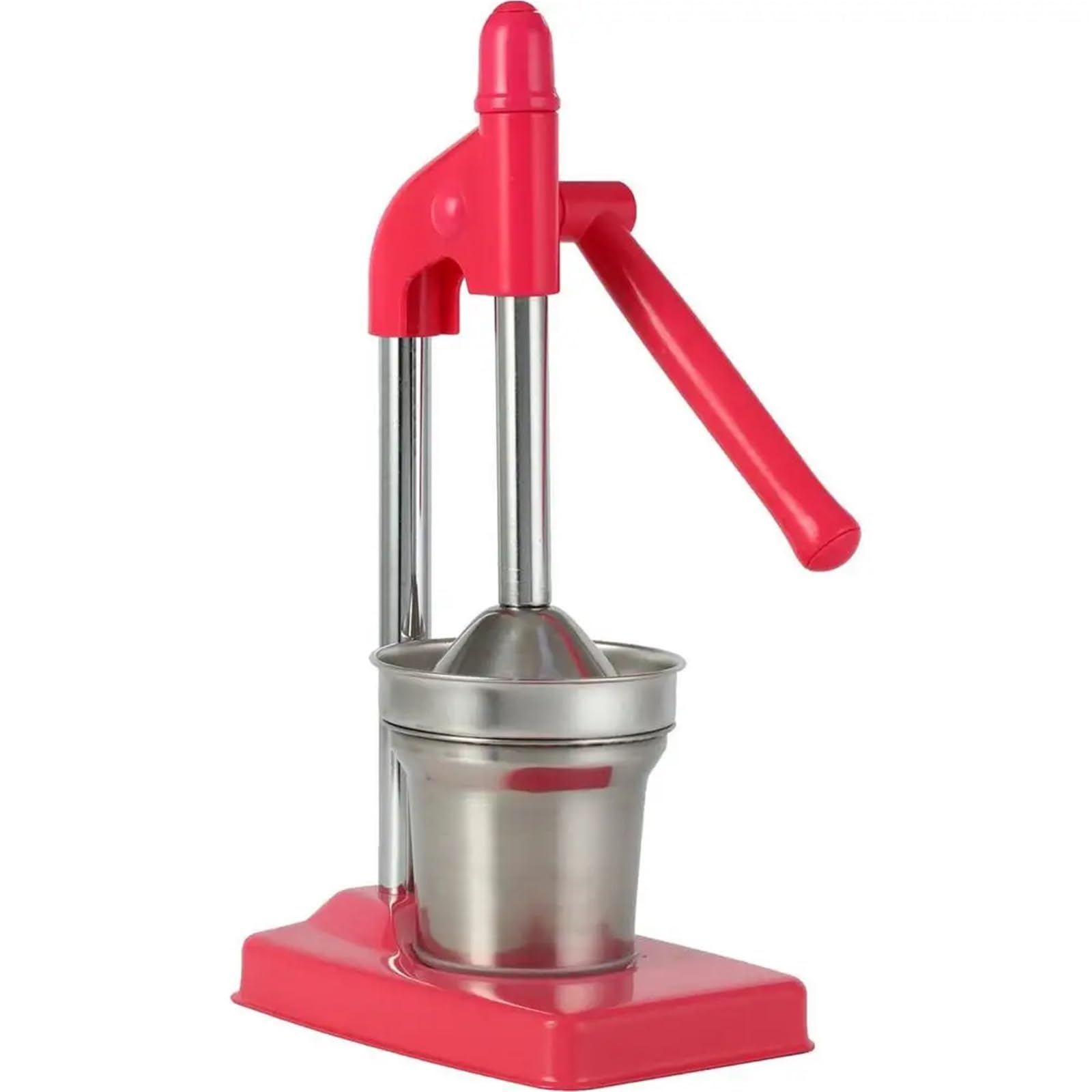 Spremiagrumi Manuale Spremiagrumi manuale in acciaio inossidabile for la casa, cucina, il bar, l'arancia, limone, pompelmo(Silver 1Pcs B)