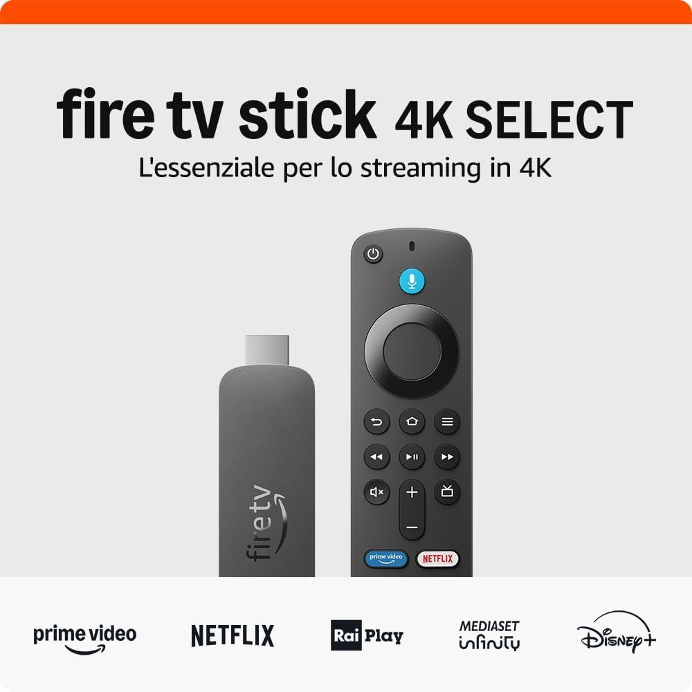 Fire TV Stick 4K Select + controller Luna | Bundle per giocare in streaming