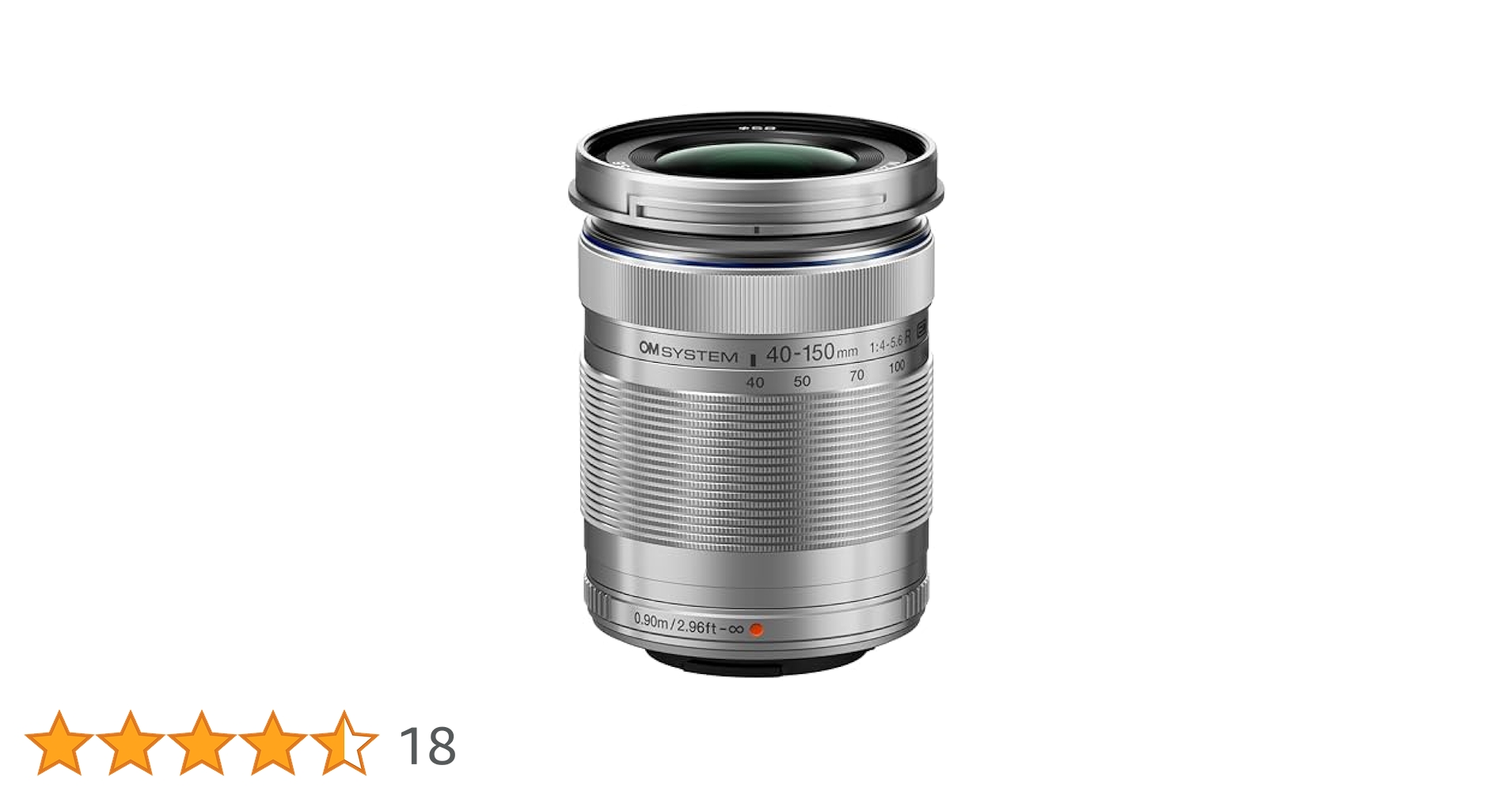 ほぼ新品❤旅行・スポーツに❤️ M.ZUIKO 40-150mm R シルバー Amazon.co.jp: OM SYSTEM M.Zuiko Digital ED 40-150mm f/4-5.6