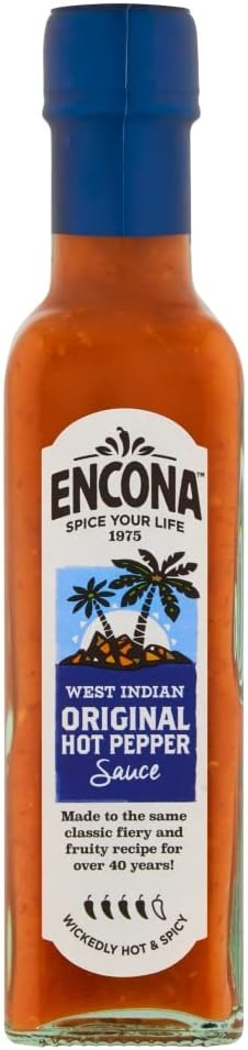 Encona Hot Pepper Sauce, 220 ml
