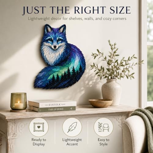 Northern Lights Wildlife DIY Patchwork Sewing Kit Layered Fabric,1pc E - 5