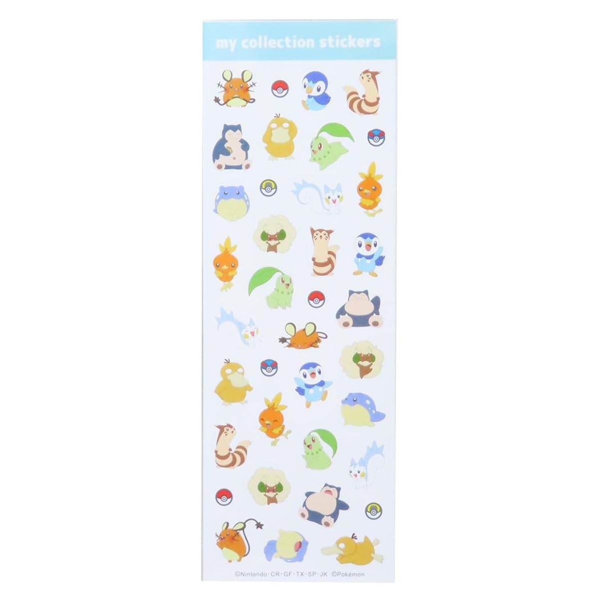 Amazon.co.jp: ポケットモンスター マイコレクションステッカー (MIX 