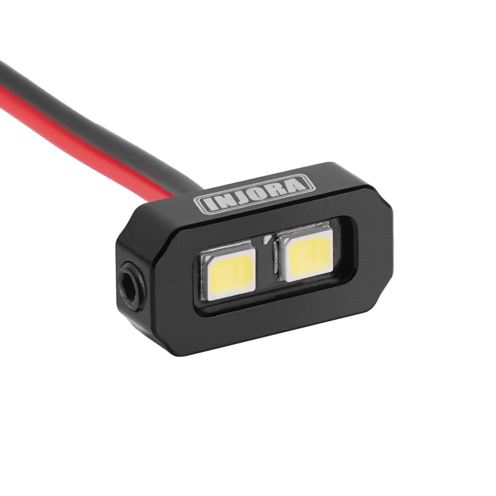 INJORA 4LED Rock Lights Kit for SCX10 TRX4 1/10 RC Crawler Upgrade, White