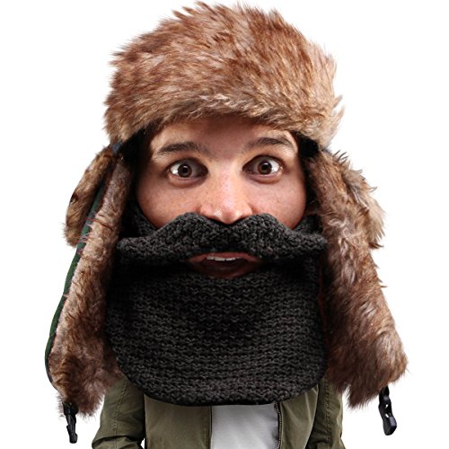 Beard-Head-Classic-Trapper-Beard-Hat-Faux-Fur-with-Ear-Flaps-and-Beard-Facemask