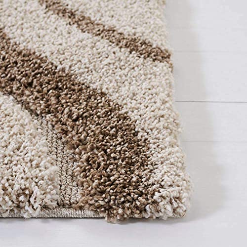 Image of Soft Modern Shag Area Rugs Fluffy Living Room Carpet Comfy Bedroom Home Decorate Floor Kids Playing Mat Size 10x10 Feet Square Color Multi W