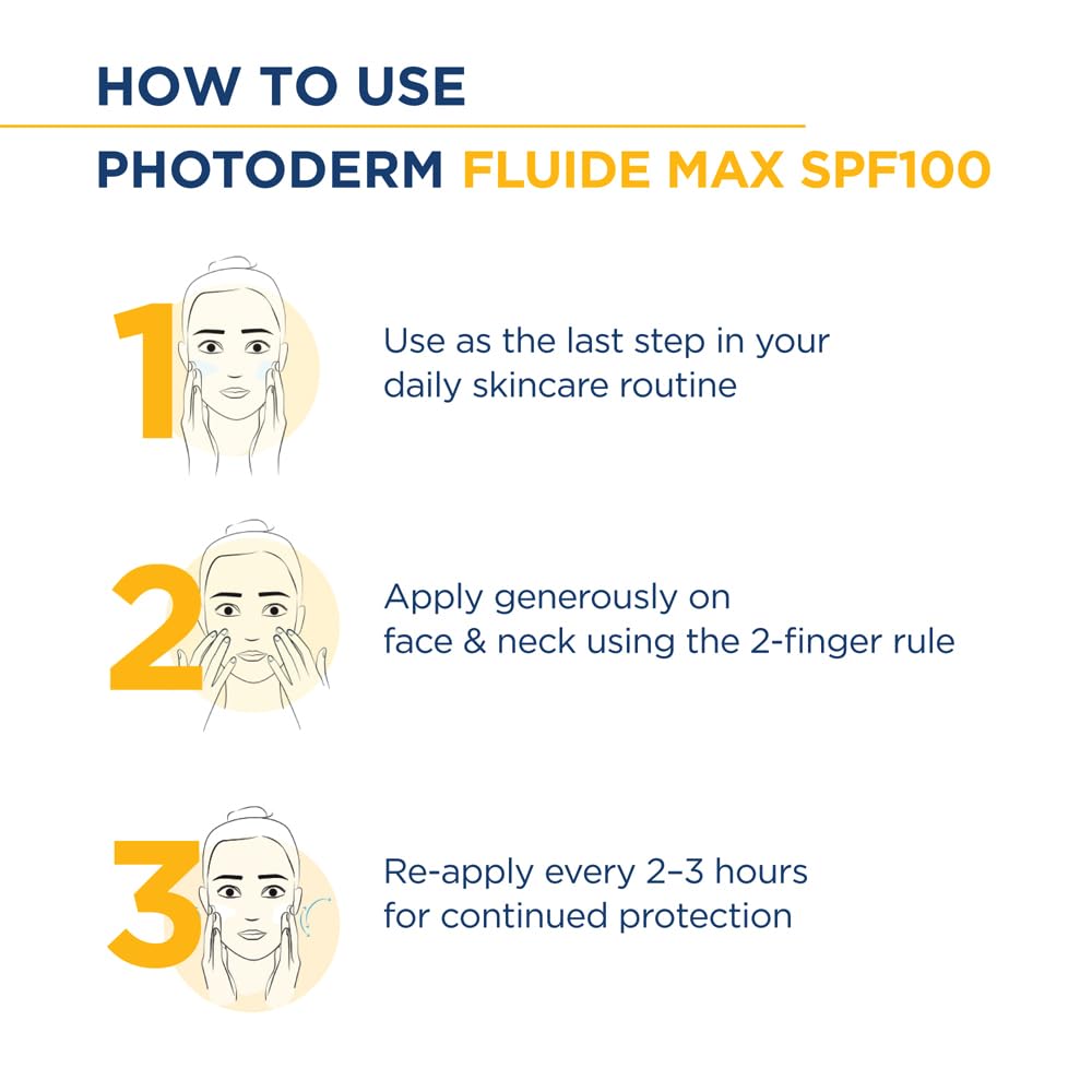 Bioderma Photoderm Fluide Max SPF 100 PA++++ Tinted Sunscreen for Sensitive Skin | In Vivo Tested 2
