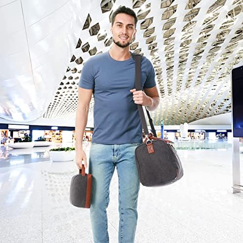 Weekender Bags for Women Sucipi Canvas Overnight Bag Large Travel Bags for Women Carry on Weekend Duffel Bag With Shoe Compartment, Toiletry Bag and Wet Pocket, Perfect for Travel/Flight/Daily Use/Birthday Gift(Black) 6 Weekender Bags for Women Sucipi Canvas Overnight Bag Large Travel Bags for Women Carry on Weekend Duffel Bag With Shoe Compartment, Toiletry Bag and Wet Pocket, Perfect for Travel/Flight/Daily Use/Birthday Gift(Black)