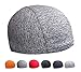 CHRONSTYLE Fahrrad Mütze Bike Cap Helm Unterziehmütze Radfahren Sports Skull Cap für Herren und Damen Winddicht Skull-Cap Mütze Damen Unterzier-mütze Kappe (Grau, OneSize)