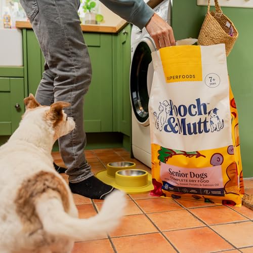 Pooch & Mutt - Senior, Getreidefreies Hundetrockenfutter, Huhn & Superfood Mischung, 1,5 kg