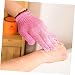 Frcolor 4 pares de ducha Exfoliante baño guantes Nylon ducha guantes Scrub...