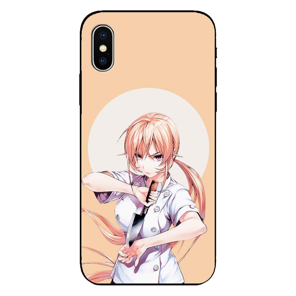 Amazon 食戟のソーマ Iphoneケース 豪ノ皿 Iphone 11 Pro Tpu フロストソフト 防護カバー ゆきひら そうま C Iphone X スクリーンプロテクター 通販