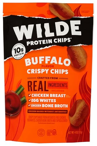 Wilde Snacks Chips Protein Buffalo 4 OZ