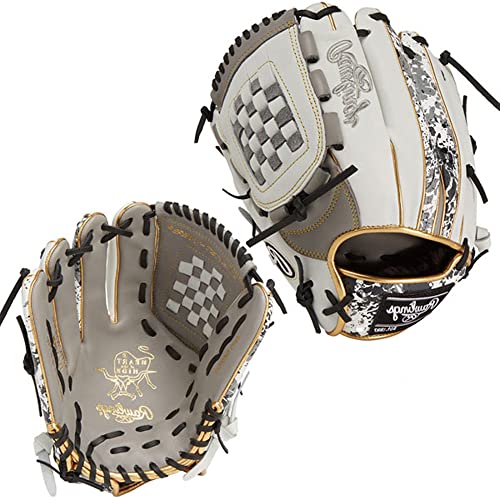 Rawlings Gr3Hon54Mg Hoh Blizzard & Wizard #01 Baseball Glove Gloves, For All Fielders, Size: 11.5, Gray, For Left Throwing #TOP28