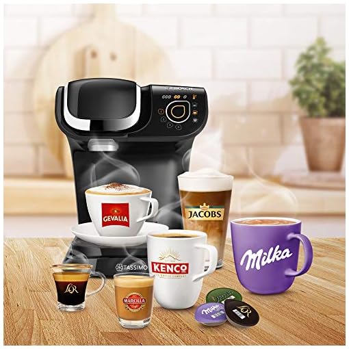 Bosch Hausgeräte Tassimo My Way 2 Kapselmaschine TAS6502 Kaffeemaschine by Bosch,mit Wasserfilter,über 70 Getränke,Personalisierung,Vollautomatisch, einfache Zubereitung,1.500 Watt, 1,3 Liter, schwarz – Bild 4