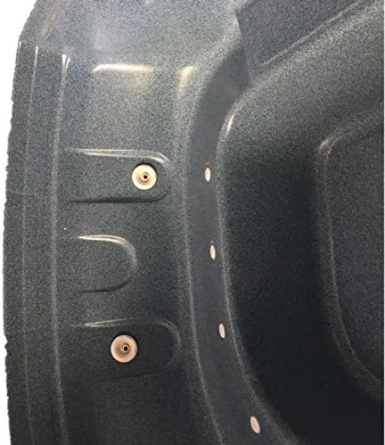 SW-508, 6-8 Person, 16 Jet In Ground Acrylic Spillway Spa, 89 x 89 x 34 (Caribbean Blue)