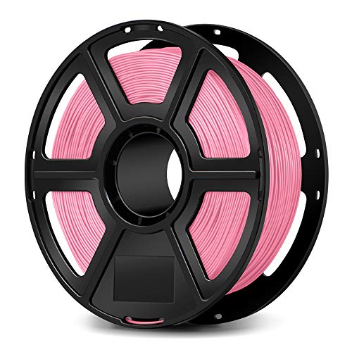 FLASHFORGE ABS 3D Printer Filament, 1.75mm (Pink), 1kg Spool (2.2lbs), Guaranteed Fresh, Dimensional Accuracy +/- 0.02mm, Tangle-Free, Fits Most FDM Printers [Risk-Free]