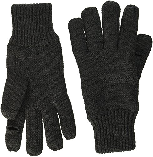 Dockers Men's Solid Glove with Text Flex, Charcoal, X-Large